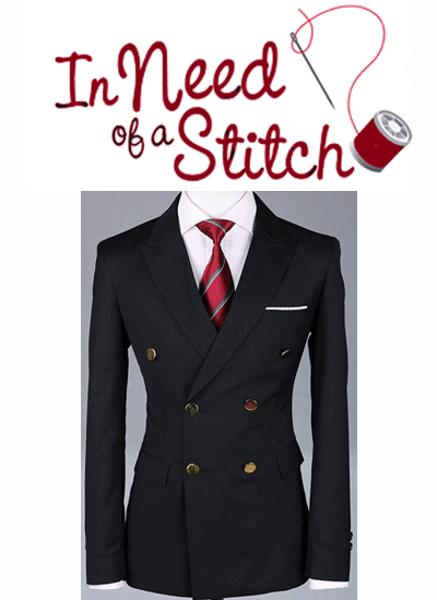 In Need of a Stitch suit jacket