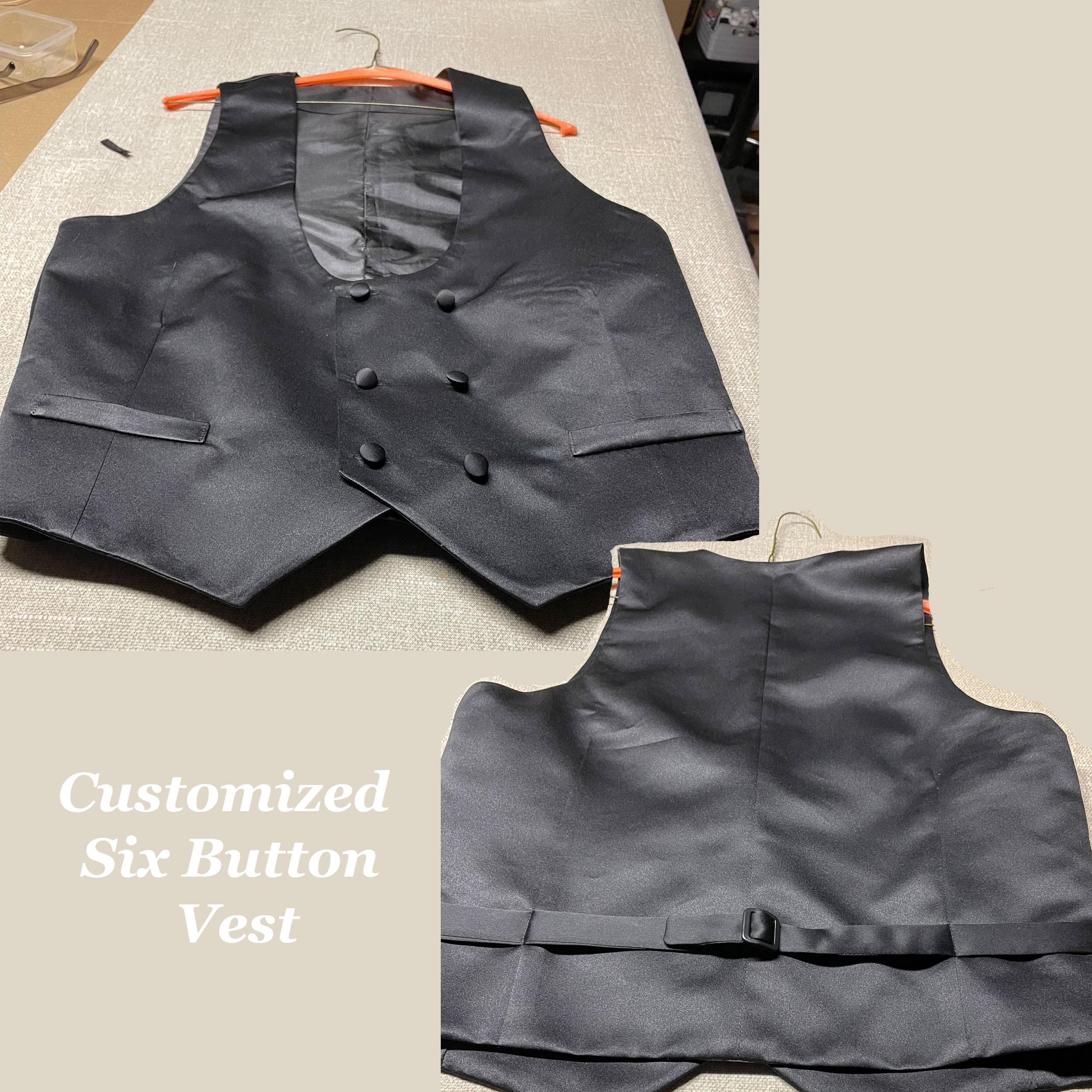 custom vests by In Need of a stitch